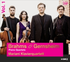 Mariani Klavierquartett - Brahms & Gernsheim Piano Quartets Vol. 1 in der Gruppe Övrigt /  bei Bengans Skivbutik AB (4008389)