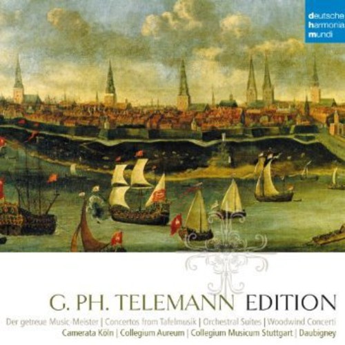 Telemann G P - Edition in der Gruppe CD / Övrigt bei Bengans Skivbutik AB (4008751)