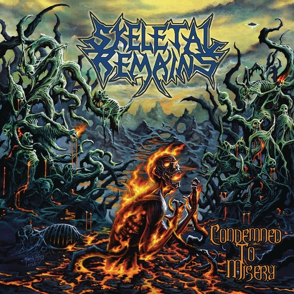 Skeletal Remains - Condemned To Misery (Re-Issue + Bonus 2021) in der Gruppe CD / Bestseller bei Bengans Skivbutik AB (4008807)