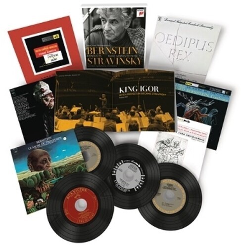 Leonard Bernstein - Bernstein Conducts Stravinsky in der Gruppe CD / Klassiskt bei Bengans Skivbutik AB (4008841)