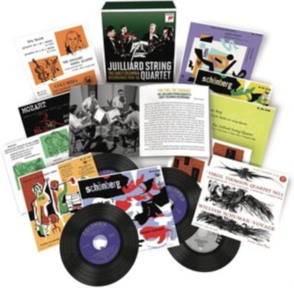 Juilliard String Quartet - Juilliard String Quartet - The Early Col in der Gruppe Övrigt / bei Bengans Skivbutik AB (4008858)