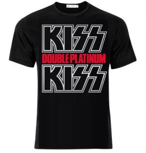 Kiss - Kiss T-Shirt Double Platinum in der Gruppe Merchandise bei Bengans Skivbutik AB (4010662)