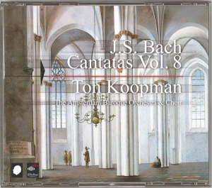 Amsterdam Baroque Orchestra & Ton Koopman - J.S. Bach: Cantatas Vol. 8 in der Gruppe CD / Klassiskt,Övrigt bei Bengans Skivbutik AB (4011006)