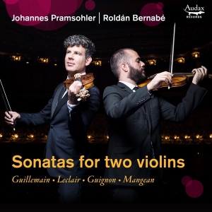 Johannes Pramsohler - Sonatas For Two Violins in der Gruppe CD bei Bengans Skivbutik AB (4011013)
