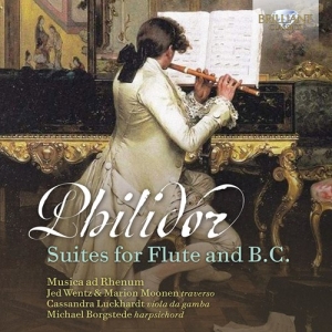 Philidor Pierre Danican - Suites For Flute And B.C. in der Gruppe CD bei Bengans Skivbutik AB (4011070)