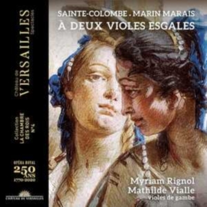 Etienne Lemoyne Marin Marais Loui - A Deux Violes Esgales in der Gruppe CD bei Bengans Skivbutik AB (4011089)