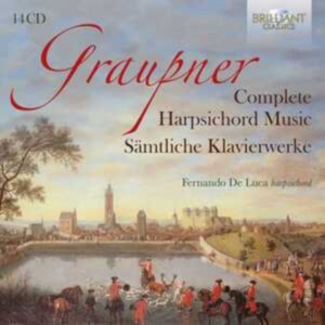 Graupner Christoph - Complete Harpsichord Music (14Cd) in der Gruppe CD bei Bengans Skivbutik AB (4011319)