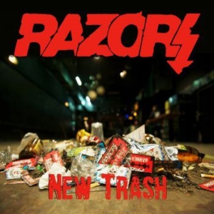 Razors - New Trash (Red Vinyl) in der Gruppe VINYL / Rock bei Bengans Skivbutik AB (4011409)
