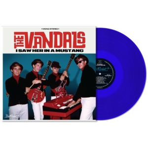 Vandals - I Saw Her In A Mustang (Blue Vinyl) in der Gruppe VINYL / Pop-Rock bei Bengans Skivbutik AB (4012478)