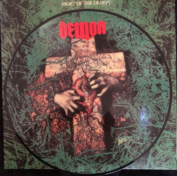 Demon - Night Of The Demon (Picture Disc) in der Gruppe VINYL / Hårdrock/ Heavy metal bei Bengans Skivbutik AB (4012660)