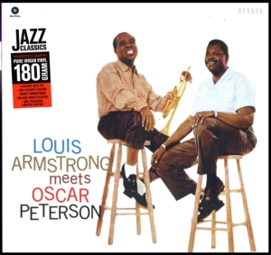Louis & His All Sta Armstrong - Meets Oscar Peterson in der Gruppe Minishops / Louis Armstrong bei Bengans Skivbutik AB (4013362)