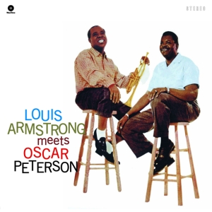 Louis & His All Sta Armstrong - Meets Oscar Peterson in der Gruppe Minishops / Louis Armstrong bei Bengans Skivbutik AB (4013362)