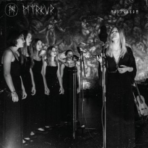 Myrkur - Mausoleum (Black & White Vinyl) in der Gruppe VINYL / Dansk Musik,Hårdrock bei Bengans Skivbutik AB (4014074)