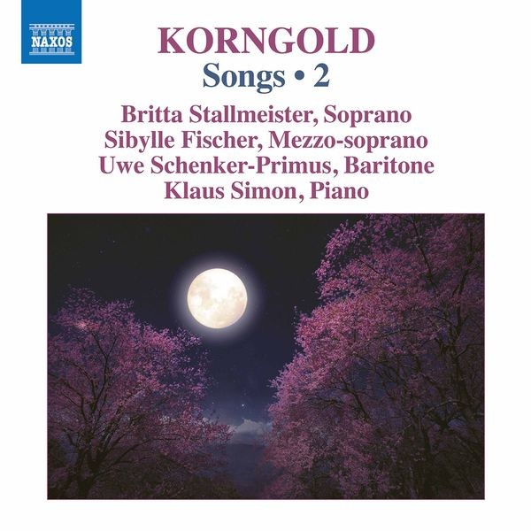 Korngold Erich Wolfgang - Songs, Vol. 2 in der Gruppe CD / Klassiskt bei Bengans Skivbutik AB (4014226)