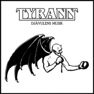 Tyrann - Djävulens Musik (Black/ White Marbl in der Gruppe VINYL / Hårdrock bei Bengans Skivbutik AB (4015633)
