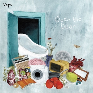 Veps - Open The Door (Blue Vinyl) in der Gruppe VINYL / Pop-Rock bei Bengans Skivbutik AB (4016555)
