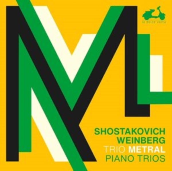 Trio Metral - Shostakovich / Weinberg: Piano Trio in der Gruppe CD / Bestseller bei Bengans Skivbutik AB (4017236)