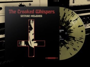 Crooked Whispers The - Satanic Melodies (Gold/Black Splatt in der Gruppe VINYL / Hårdrock bei Bengans Skivbutik AB (4017783)