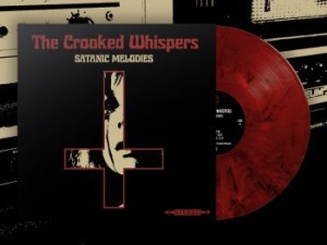 Crooked Whispers The - Satanic Melodies (Red/Black Splatte in der Gruppe VINYL / Hårdrock bei Bengans Skivbutik AB (4017784)