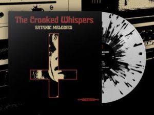 Crooked Whispers The - Satanic Melodies (White/Black Splat in der Gruppe VINYL / Hårdrock bei Bengans Skivbutik AB (4017785)