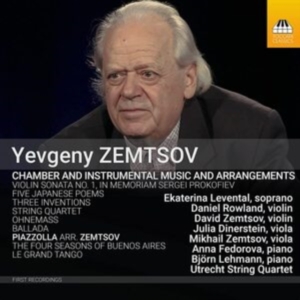 Zemtsov Yevgeny - Chamber And Instrumental Music And in der Gruppe Externt_Lager / Naxoslager bei Bengans Skivbutik AB (4017829)