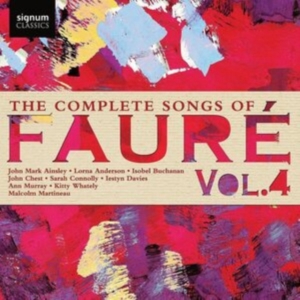 Faure Gabriel - The Complete Songs Of Faure, Vol. 4 in der Gruppe Externt_Lager / Naxoslager bei Bengans Skivbutik AB (4017844)