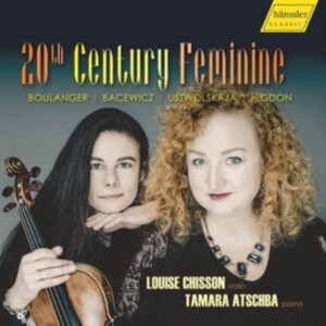 Grazyna Bacewicz Lili Boulanger J - 20Th Century Feminine in der Gruppe Externt_Lager / Naxoslager bei Bengans Skivbutik AB (4017860)
