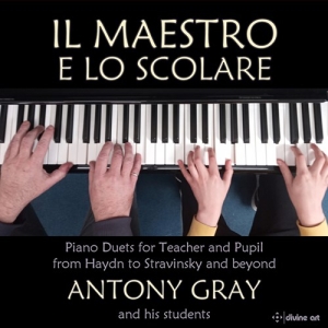 Michael Blake Alexander Borodin A - Il Maestro E Lo Scolare: Piano Duet in der Gruppe Externt_Lager / Naxoslager bei Bengans Skivbutik AB (4017869)