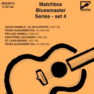 Various - Matchbox Bluesmaster Series, Vol. 4 in der Gruppe CD / Blues,Jazz bei Bengans Skivbutik AB (4017874)