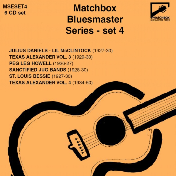 Various - Matchbox Bluesmaster Series, Vol. 4 in der Gruppe CD / Blues,Jazz bei Bengans Skivbutik AB (4017874)