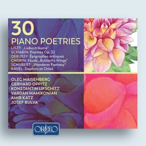 Johannes Brahms Frederic Chopin C - 30 Piano Poetries in der Gruppe Externt_Lager / Naxoslager bei Bengans Skivbutik AB (4017879)