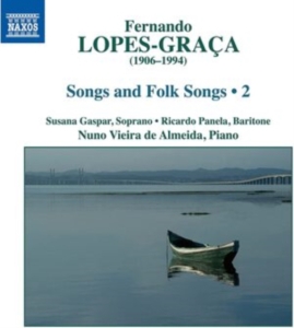 Lopes-Graca Fernando - Songs And Folk Songs, Vol. 2 in der Gruppe Externt_Lager / Naxoslager bei Bengans Skivbutik AB (4017890)