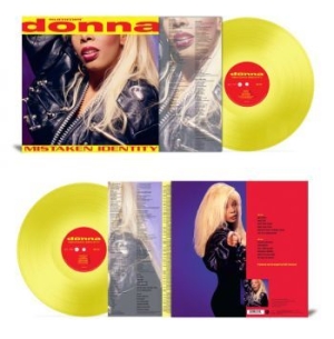 Summer Donna - Mistaken Identity (Translucent Yellow Vi in der Gruppe VINYL / Pop-Rock bei Bengans Skivbutik AB (4018318)