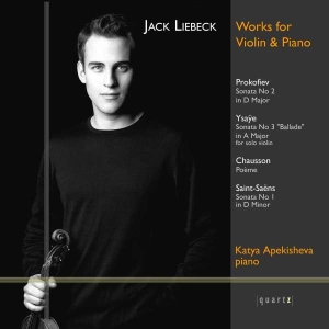 Various - Works For Violin & Piano in der Gruppe Externt_Lager / Naxoslager bei Bengans Skivbutik AB (4020752)