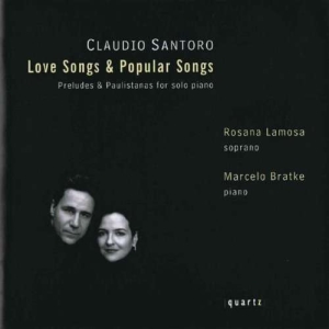 Santoro Claudio - Love Songs & Popular Songs in der Gruppe Externt_Lager / Naxoslager bei Bengans Skivbutik AB (4020768)