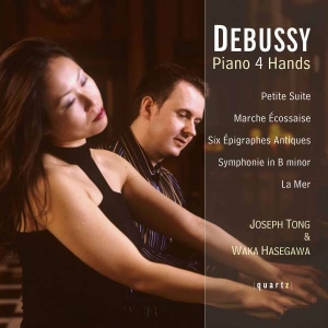 Debussy Claude - Piano 4 Hands in der Gruppe Externt_Lager / Naxoslager bei Bengans Skivbutik AB (4020777)