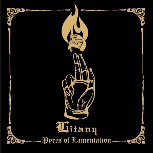 Litany - Pyres Of Lamentation in der Gruppe CD / Hårdrock/ Heavy metal bei Bengans Skivbutik AB (4023091)