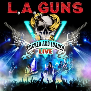 L.A. Guns - Cocked And Loaded Live (Red Vinyl) in der Gruppe VINYL / Hårdrock bei Bengans Skivbutik AB (4023117)