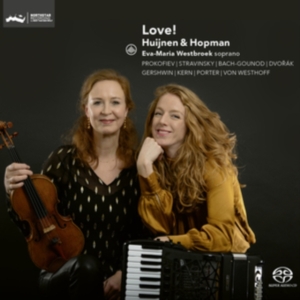 Huijnen & Hopman - Love! in der Gruppe CD / Klassiskt,Övrigt bei Bengans Skivbutik AB (4023397)