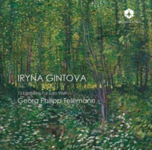 Iryna Gintova - 12 Fantasias For Solo Violin in der Gruppe Externt_Lager / Naxoslager bei Bengans Skivbutik AB (4024182)