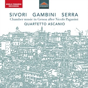 Gambini Carlo Andrea Serra Giova - Chamber Music In Genoa After Nicolò in der Gruppe Externt_Lager / Naxoslager bei Bengans Skivbutik AB (4024183)