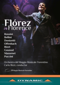 Vincenzo Bellini Cesare Andrea Bix - Flórez In Florence (Dvd) in der Gruppe CDON_Kommande / CDON_Kommande_DVD bei Bengans Skivbutik AB (4024215)