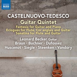 Castelnuovo-Tedesco Mario - Guitar Works in der Gruppe Externt_Lager / Naxoslager bei Bengans Skivbutik AB (4026335)