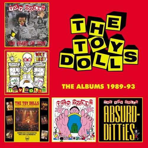Toy Dolls - Albums 1989-93 in der Gruppe CD / Rock bei Bengans Skivbutik AB (4026524)