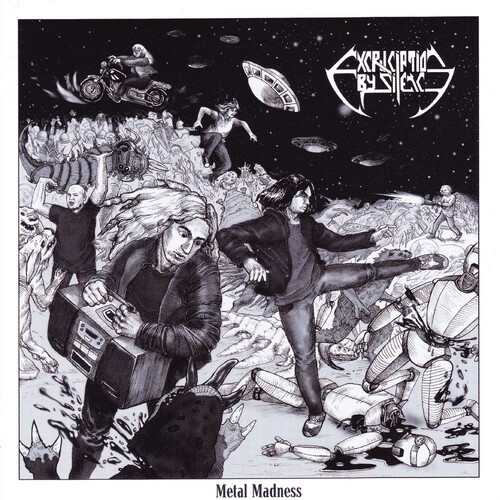 Excruciation By Silence - Metal Madness in der Gruppe CD / Hårdrock/ Heavy metal bei Bengans Skivbutik AB (4027035)