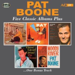 Boone Pat - Five Classic Albums Plus in der Gruppe CD bei Bengans Skivbutik AB (4028039)