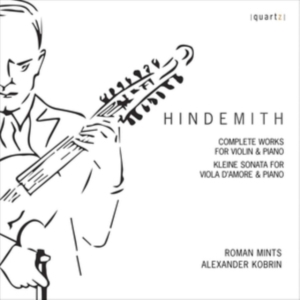 Hindemith Paul - Complete Works For Violin & Piano in der Gruppe Externt_Lager / Naxoslager bei Bengans Skivbutik AB (4028825)