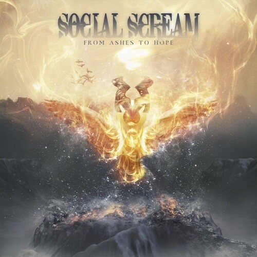 Social Scream - From Ashes To Hope in der Gruppe CD / Hårdrock/ Heavy metal bei Bengans Skivbutik AB (4029822)