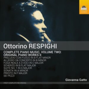 Respighi Ottorino - Complete Piano Music, Vol. 2 in der Gruppe CD / Klassiskt bei Bengans Skivbutik AB (4030030)