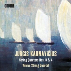 Karnavicius Jurgis - String Quartets Nos. 3 & 4 in der Gruppe Externt_Lager / Naxoslager bei Bengans Skivbutik AB (4030038)